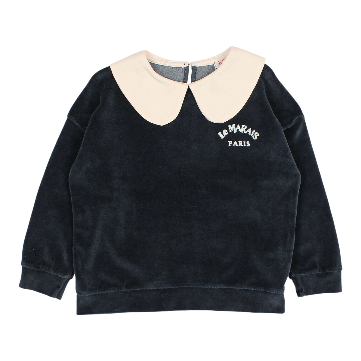 Velvet Sweatshirt von Búho, 3-6 Jahre, Farbe: whale