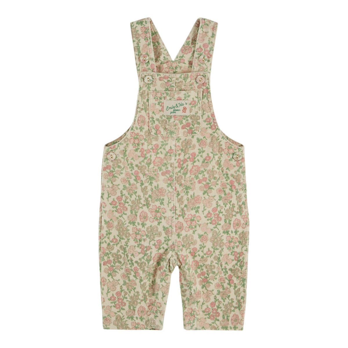 Gemusterte Latzhose von Emile et Ida, 3-24 Monate