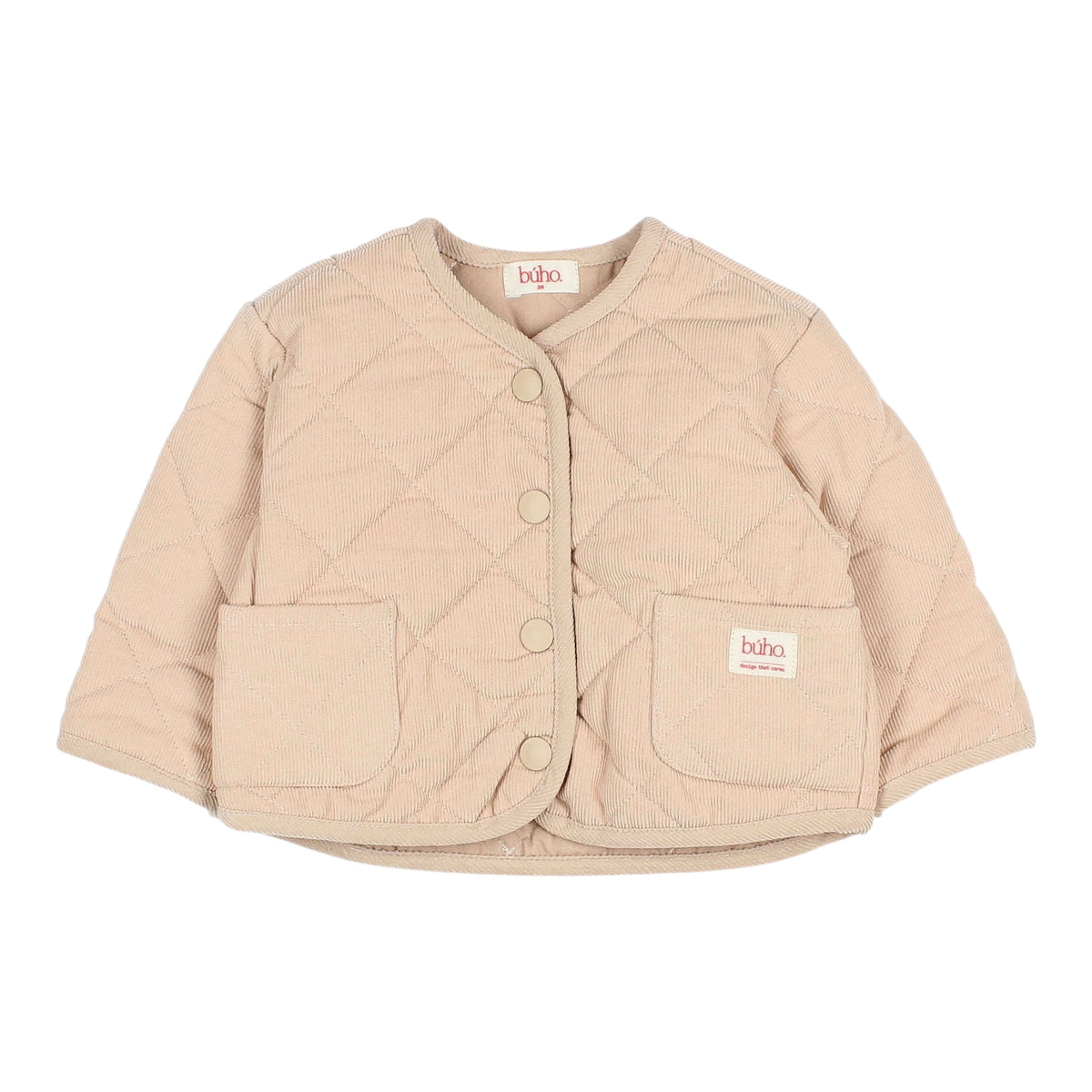 Soft Velour Jacket von Búho, 9-24 Monate, Farbe: bisquit