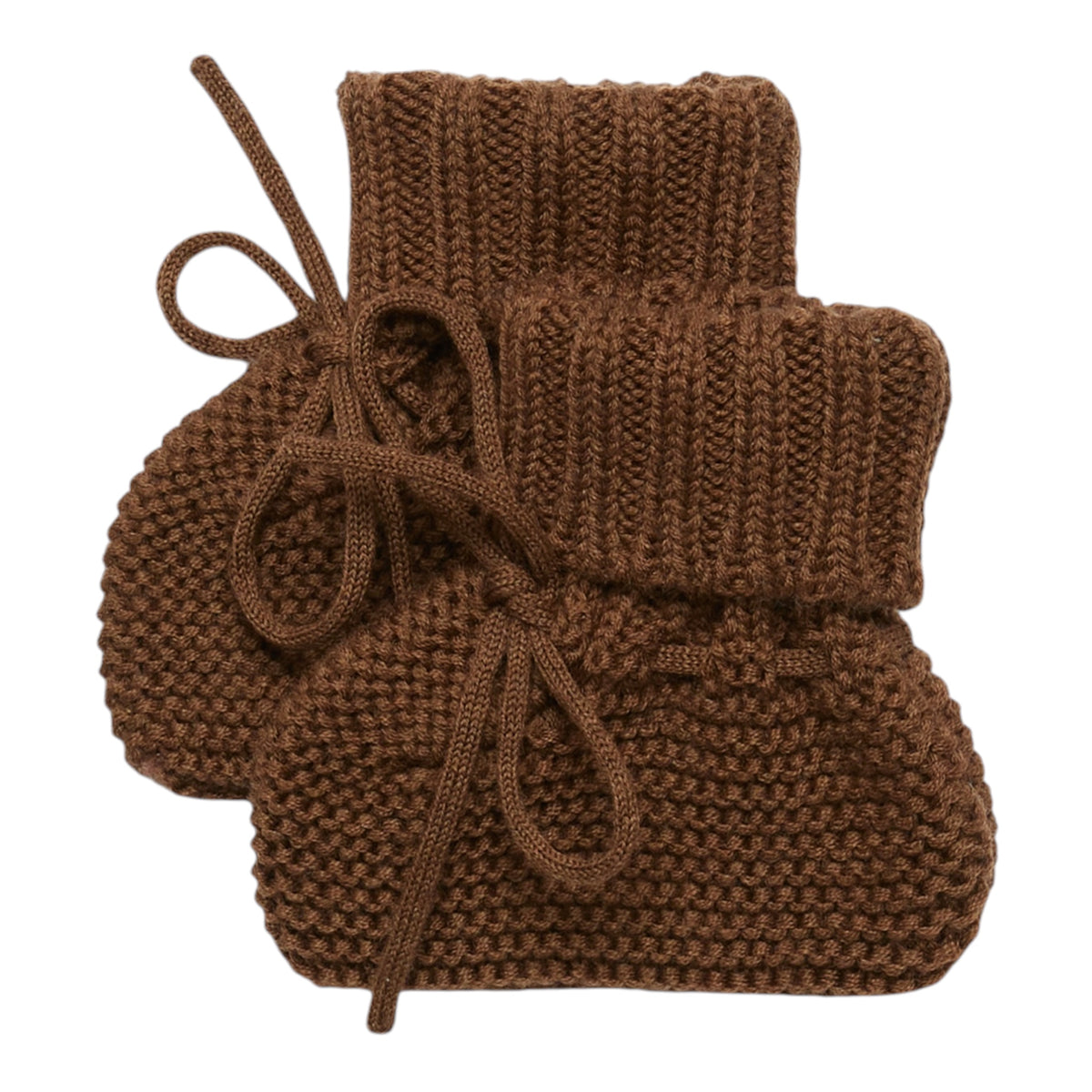 Baby Söckchen aus Merinowolle von Fub, 56-80, Farbe: hazel melange