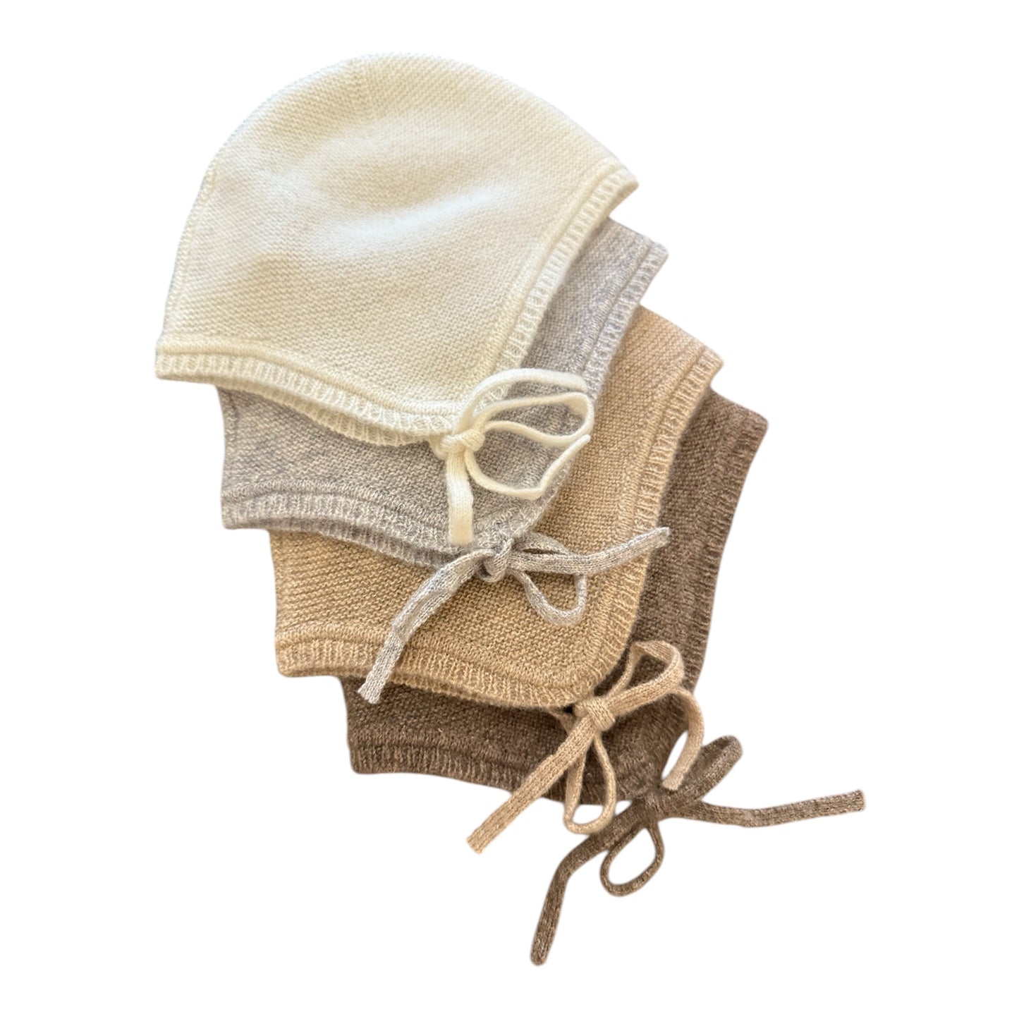 Mütze „Jojo“ von Papa Lobster 0-12 Monate aus 100% Kaschmir, Farbe: light grey melange