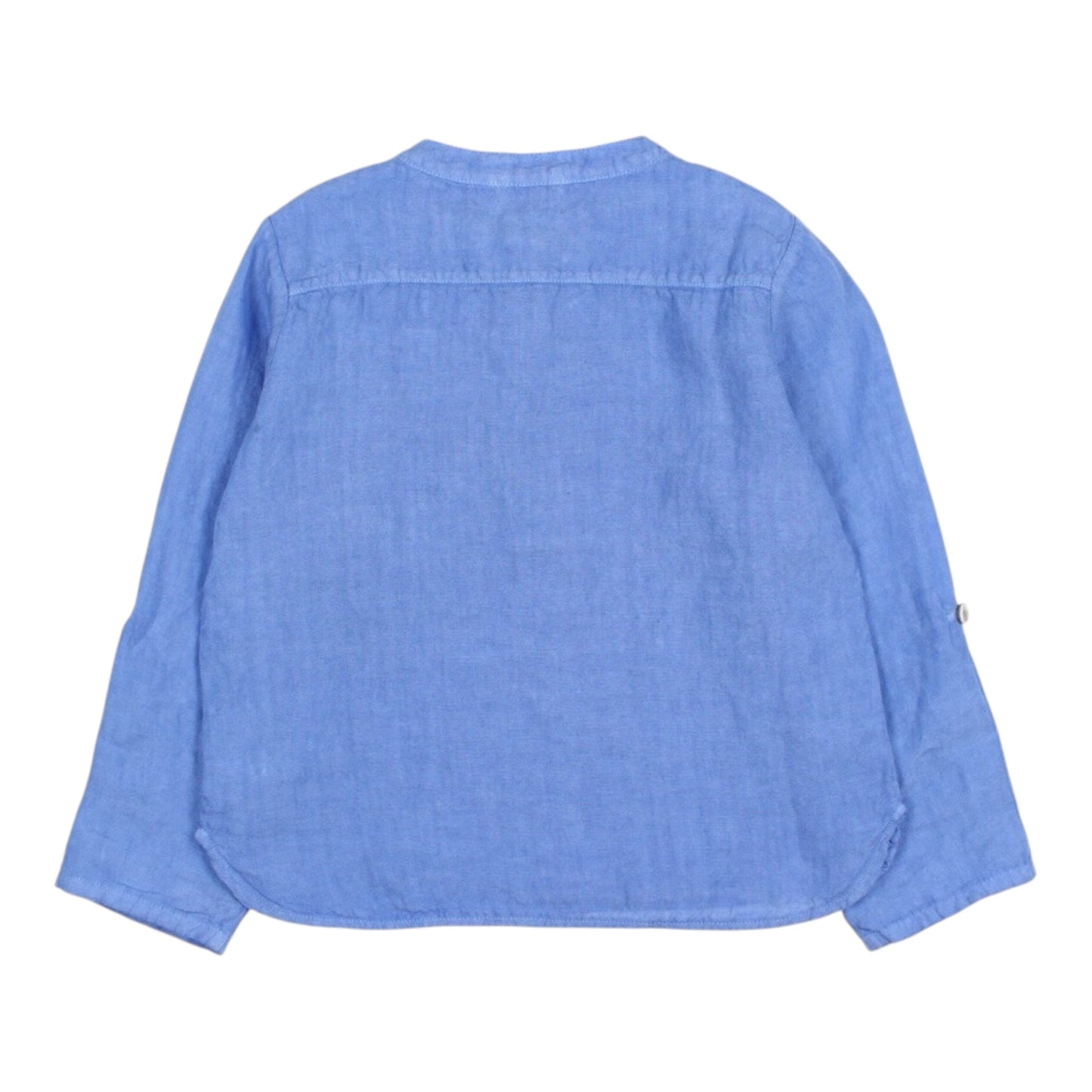 Hemd aus Leinen von Búho, Gr. 3-8 Jahre, Farbe: ocean blue