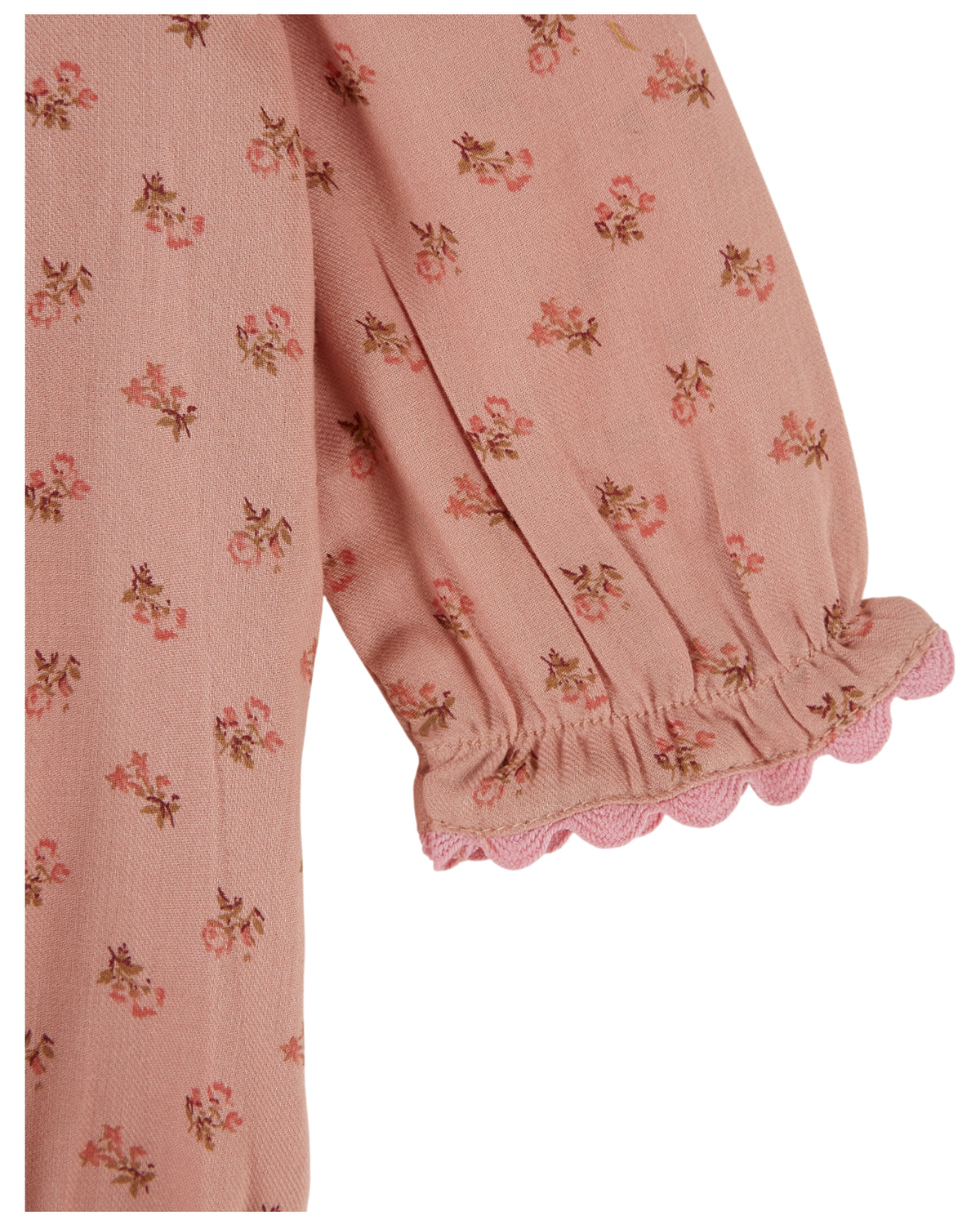 Gemusterter Romper von Emile et Ida, 3-24 Monate, Farbe: rosmarin