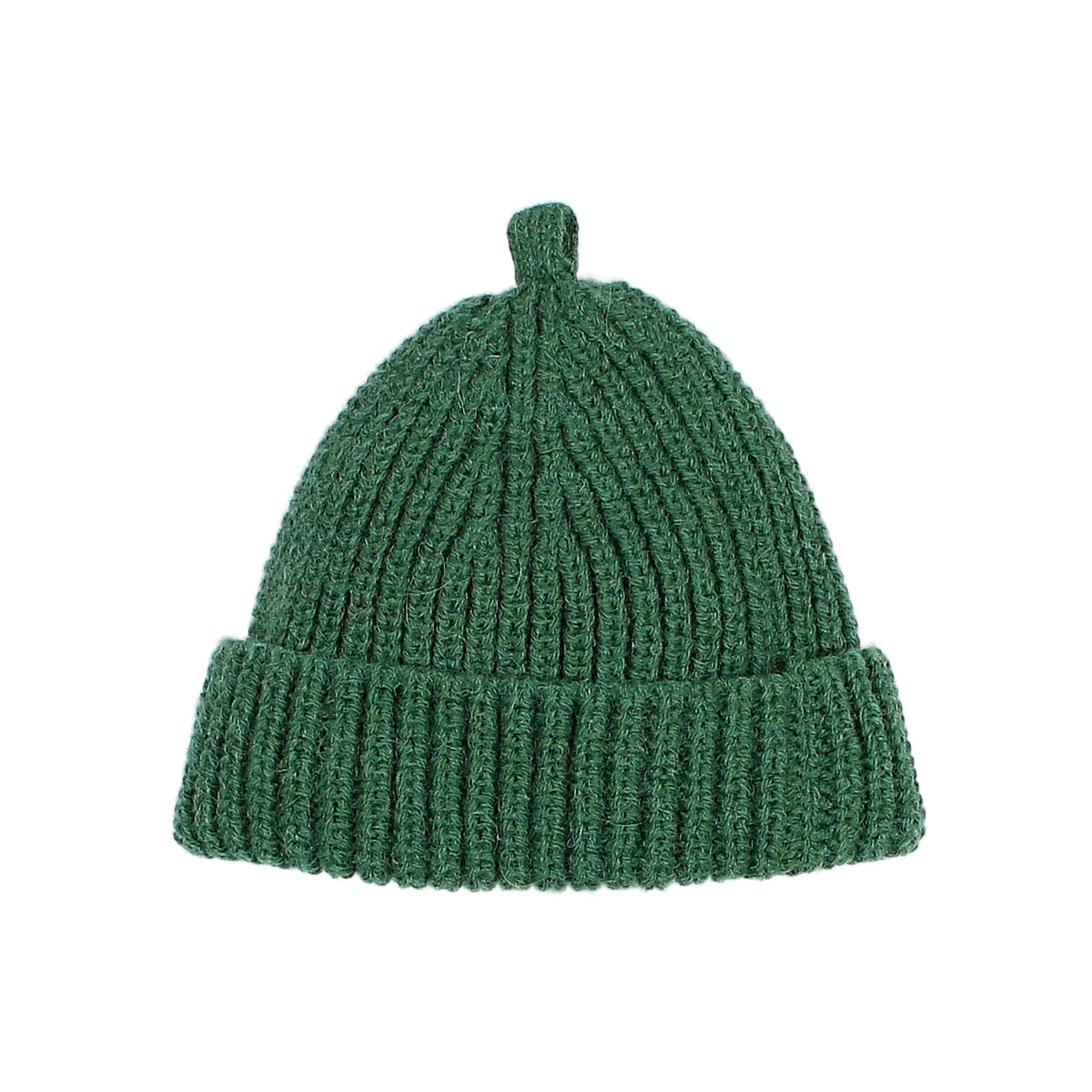 Soft Knit Beannie von Búho, M-L, Farbe: forest green