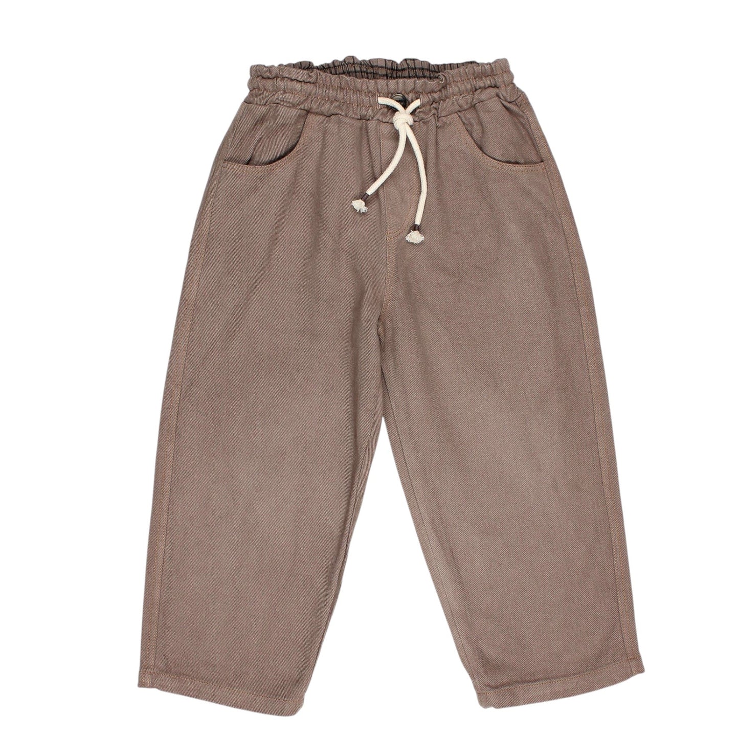 Twill-Hose von Búho, Gr. 3-8 Jahre, Farbe: taupe