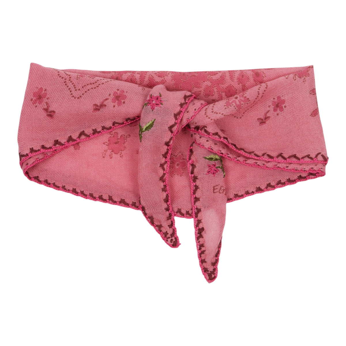 Schal aus 100% Wolle von Emile et Ida, Farbe: daisy rose
