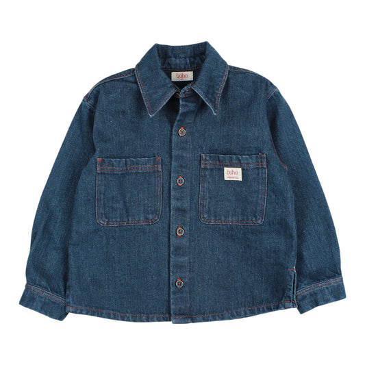 Denim Over Shirt von Búho, 3-6 Jahre, Farbe: denim