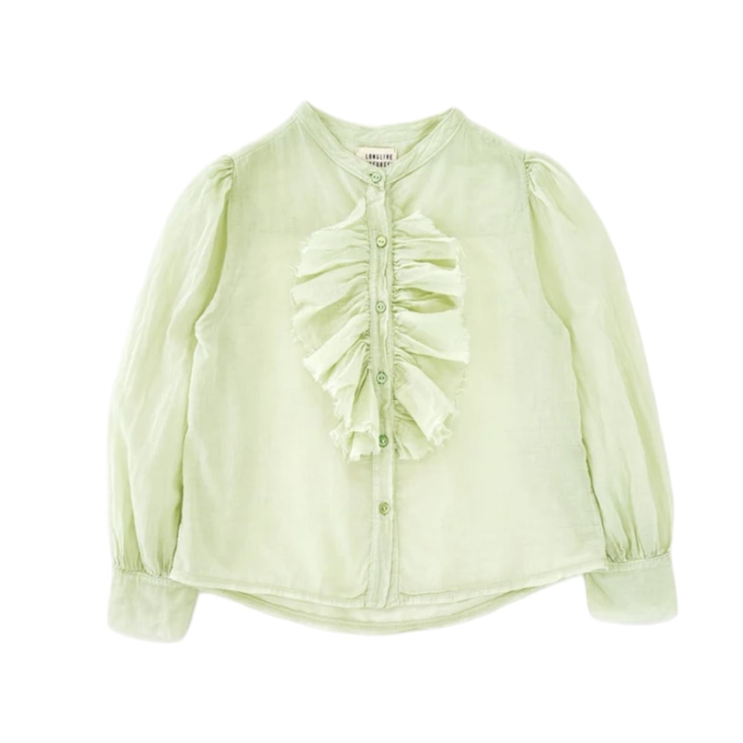 Bluse von Longlivethequeen, 4-8 Jahre, Farbe: pale green