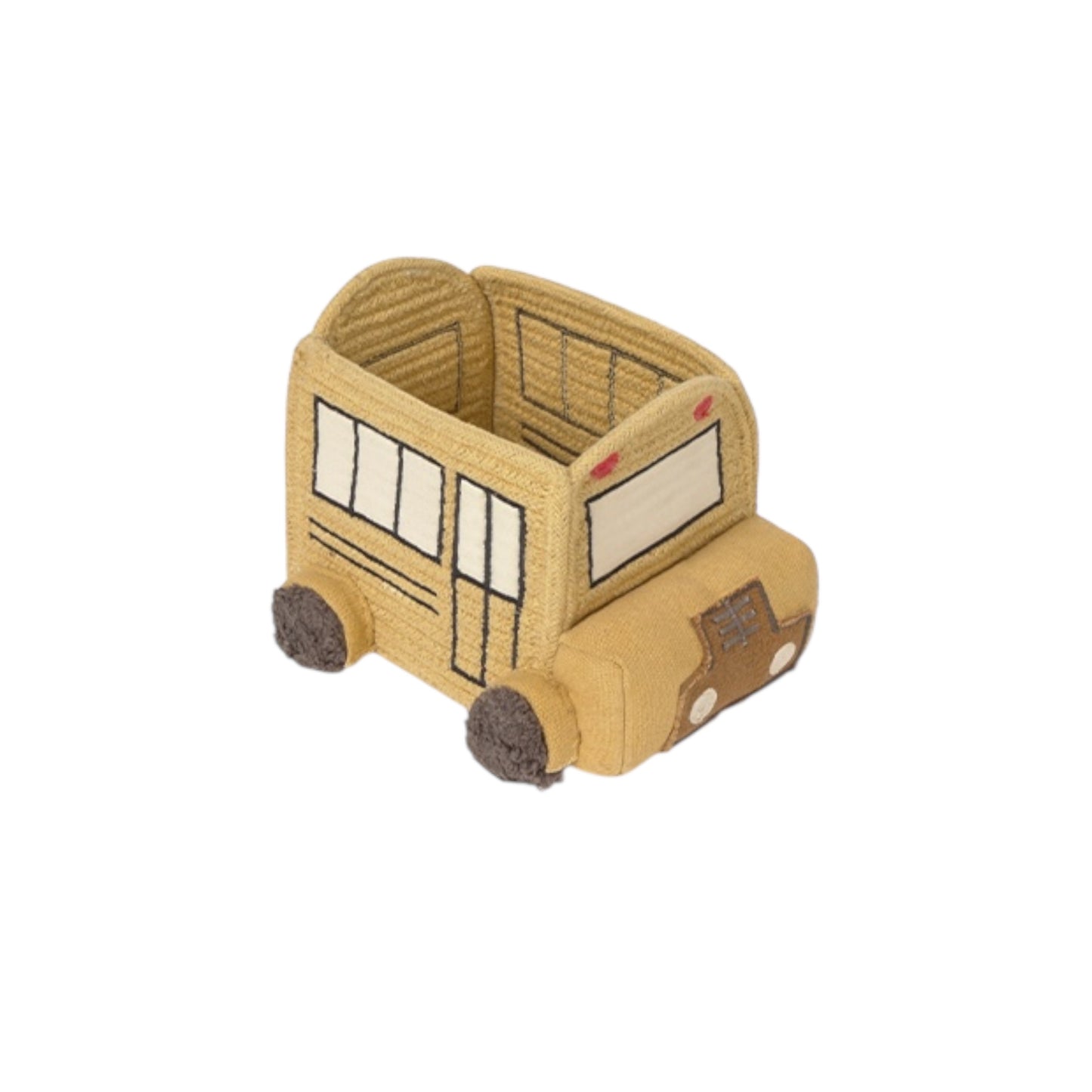 Mini school bus basket by Lorena Canals
