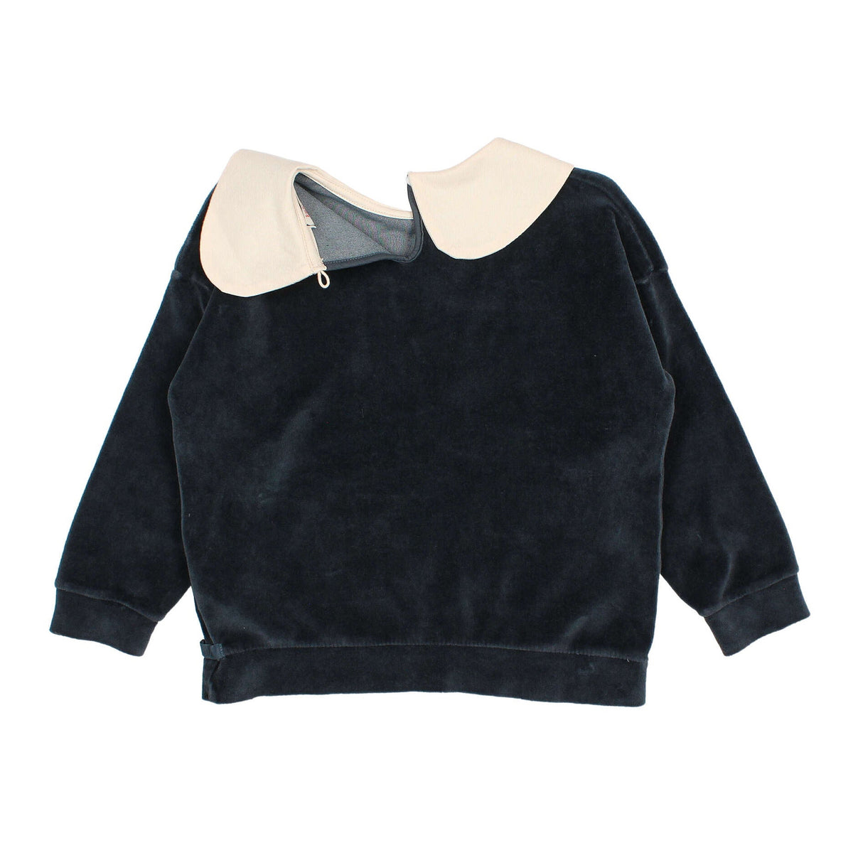 Velvet Sweatshirt von Búho, 3-6 Jahre, Farbe: whale