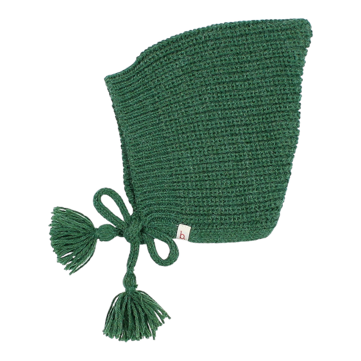 Weiche Strickmütze von Búho, XS-S, Farbe: forest green
