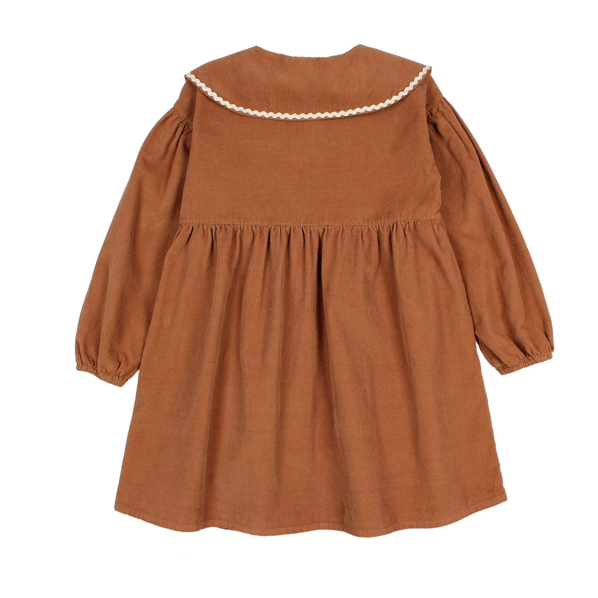 Soft Velour Dress von Búho, 3-6 Jahre, Farbe: cookie