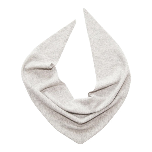 Dreieckstuch „Kim“ von Papa Lobster, Gr. 1+2 aus 100% Kaschmir, Farbe: light grey melange