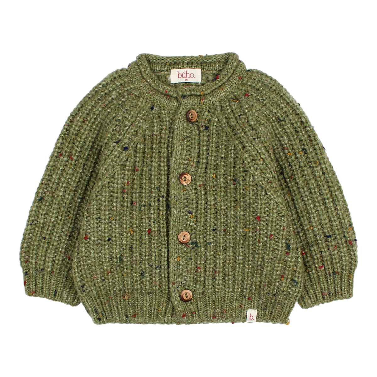 Cardigan von Búho, 6-24 Monate, Farbe: green tea