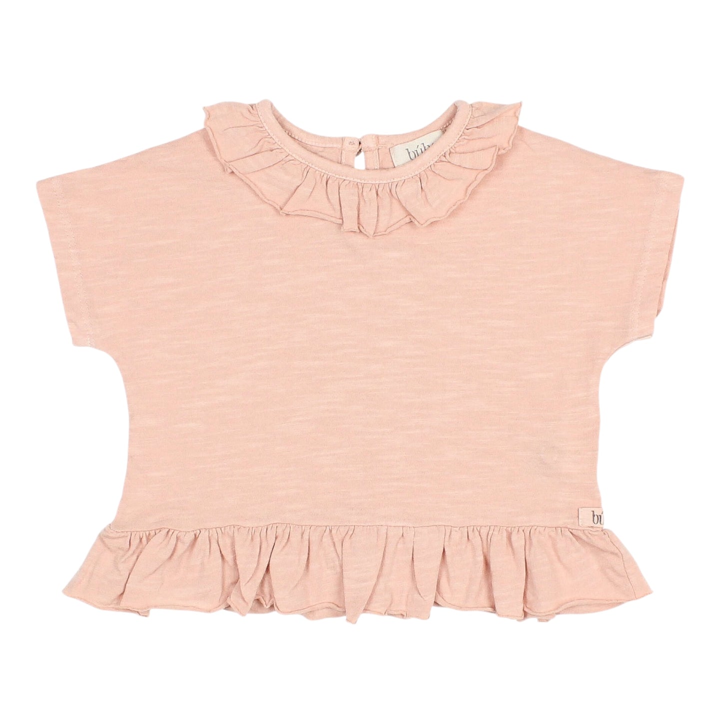 T-Shirt mit Rüschen von Búho, Gr. 6-24 Monate, Farbe: rosé