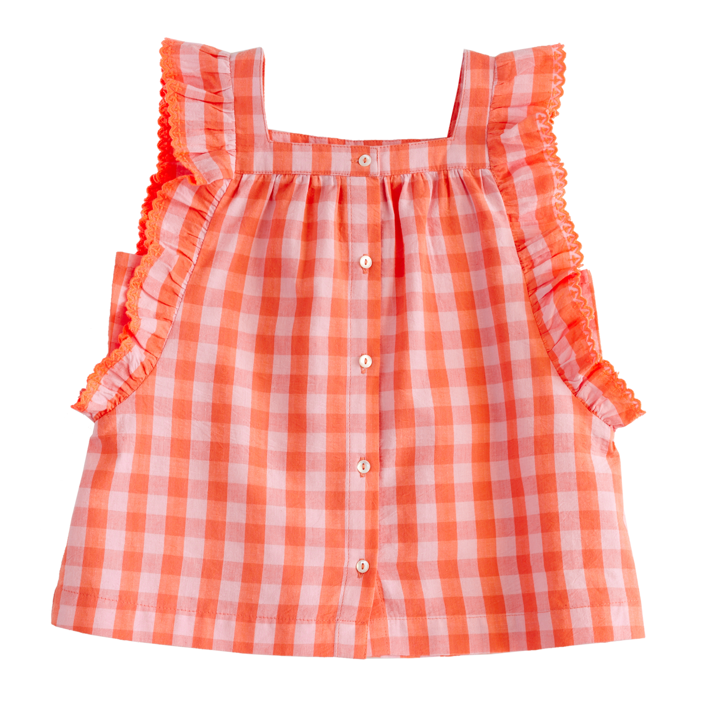 Top von Bonheur du jour Paris, Gr. 12-24 Monate, Farbe: vichy rose