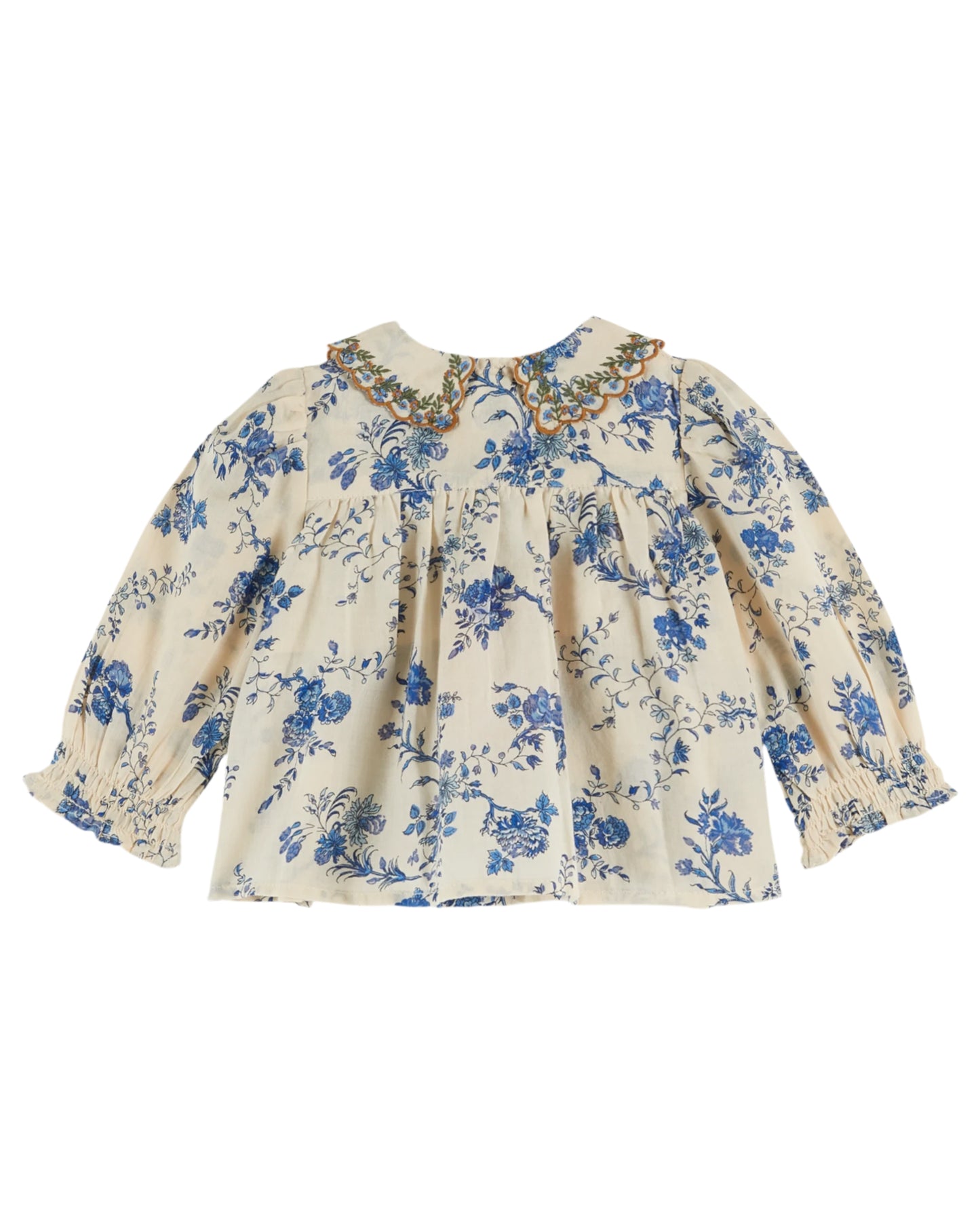 Blouse by Emile et Ida, size 6-24 months, color: orchid blue
