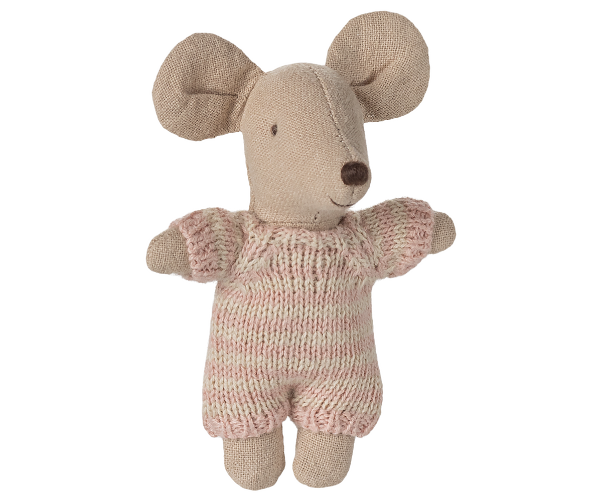 Babymaus in Tragetasche Rosa von Maileg
