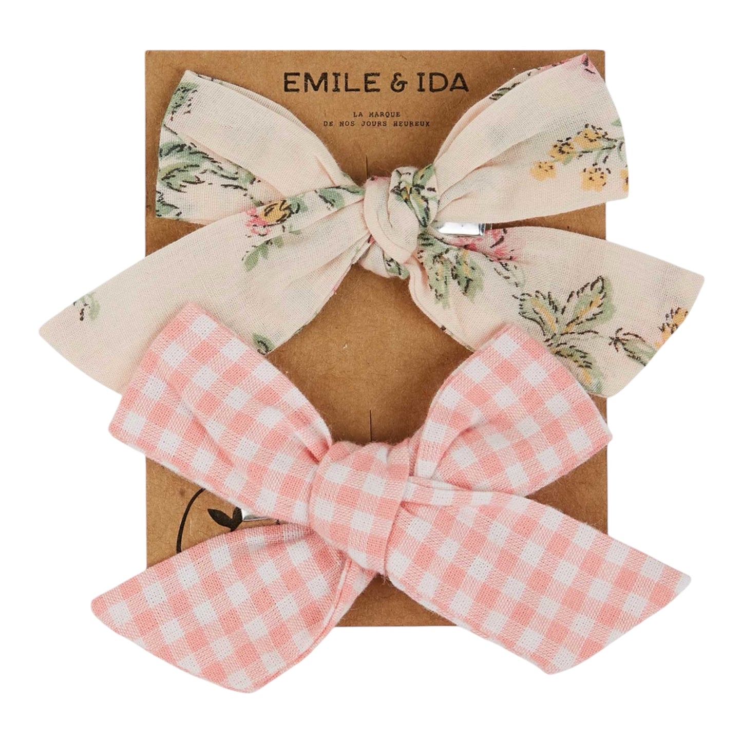 Hair clips by Emile et Ida, color: rosier/vivi