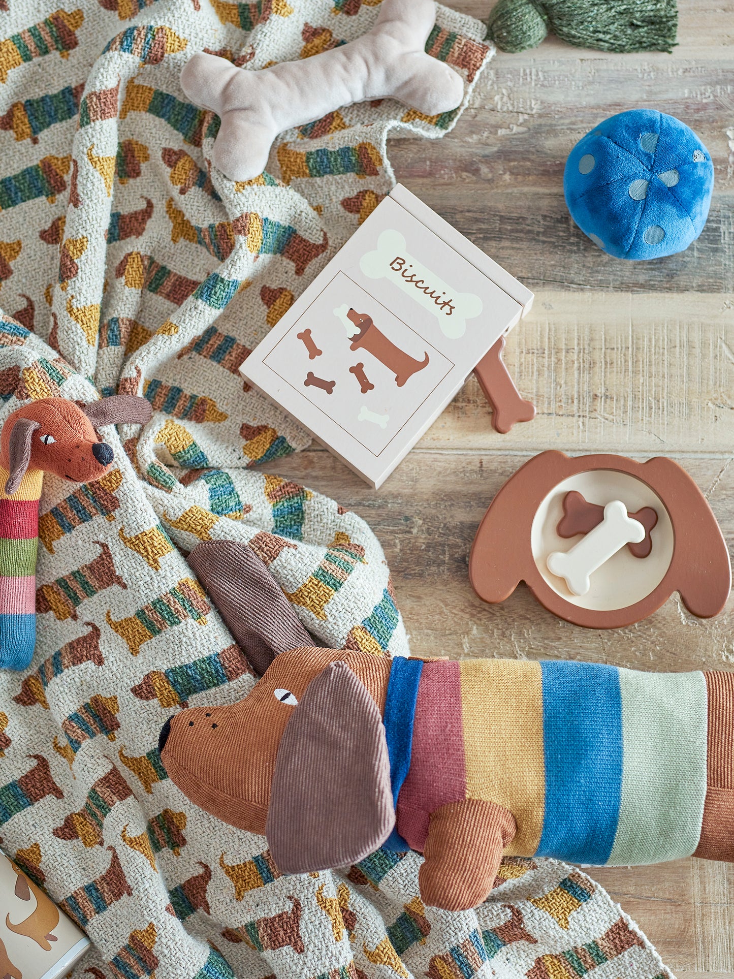 The Charlie playset from Bloomingville, 9-piece.