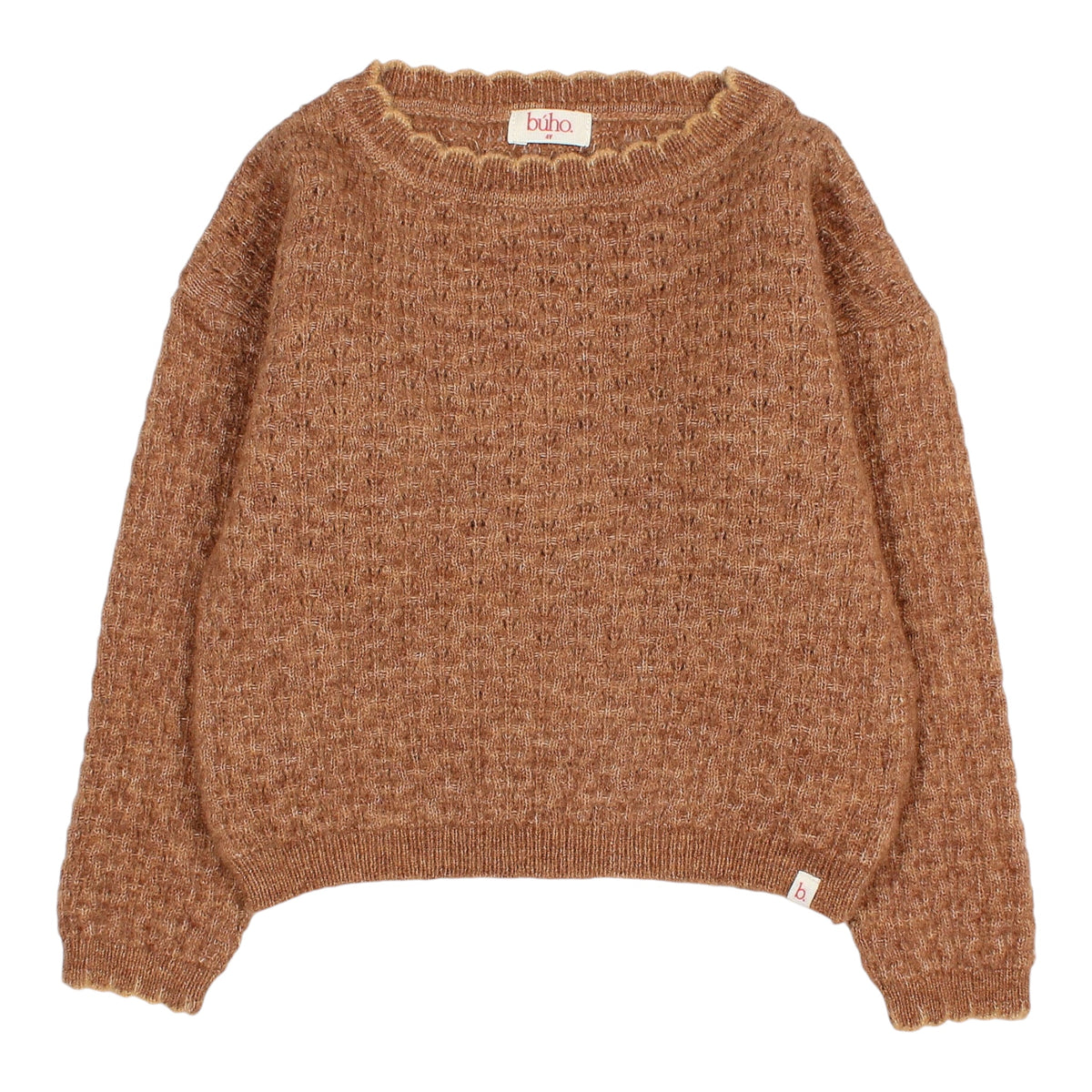 Girly Jumper von Búho, 3-6 Jahre, Farbe: cookie