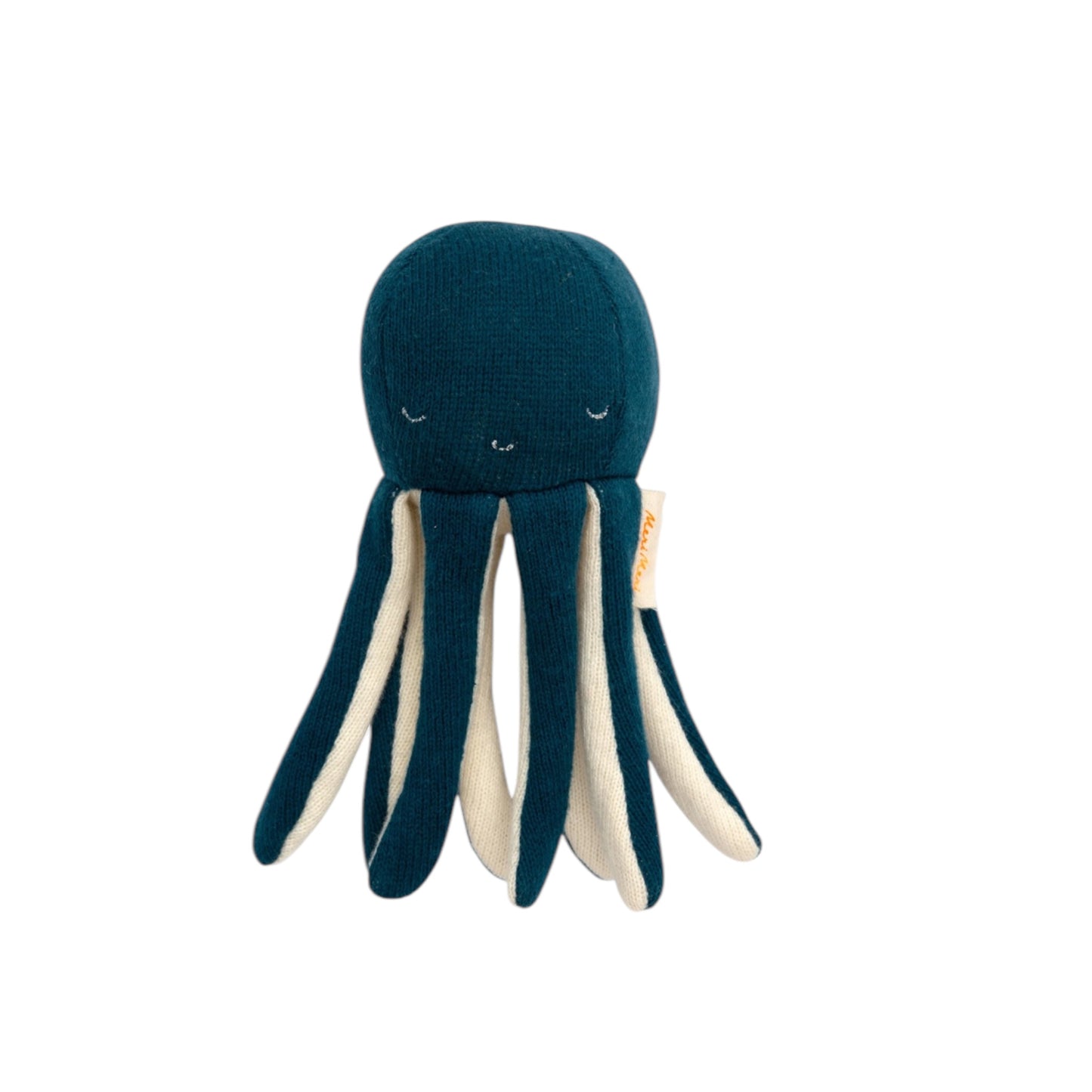 Sonajero de pulpo de algodón orgánico de Meri Meri
