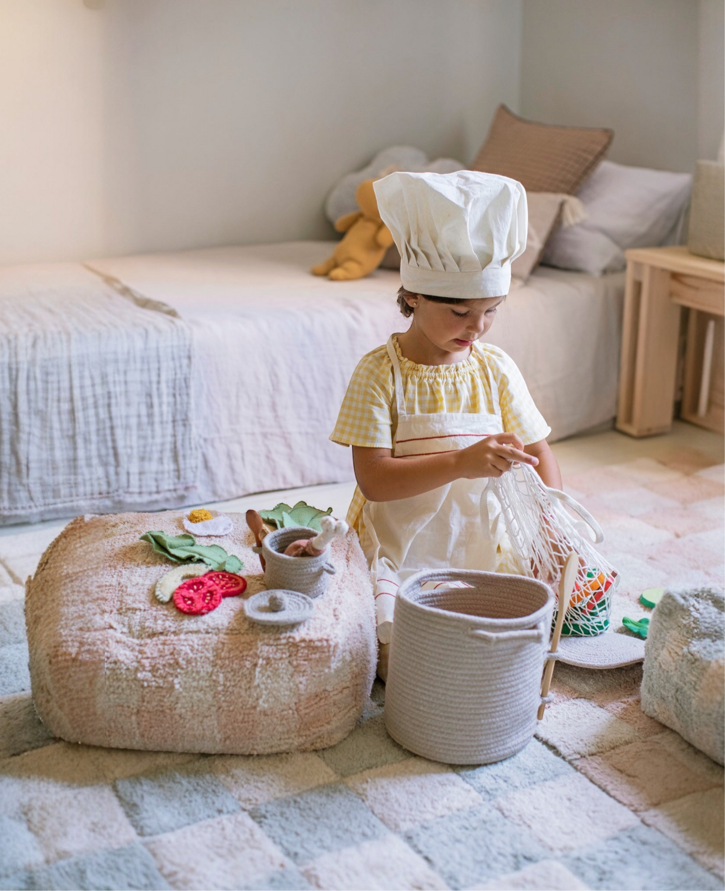 Cesta de juego Little Chef de Lorena Canals