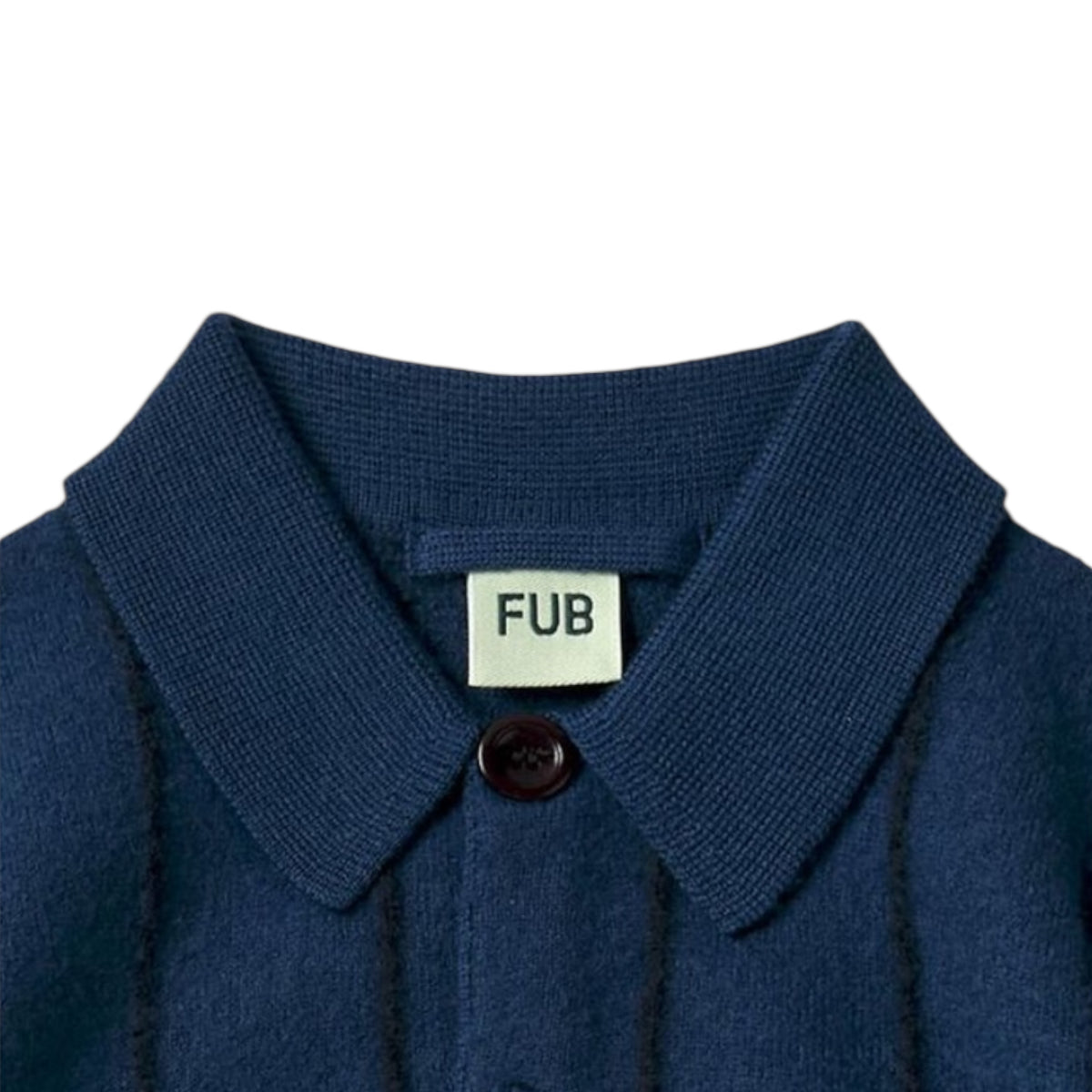 Felted merino wool coat by Fub, sizes 80-140, color: pond blue