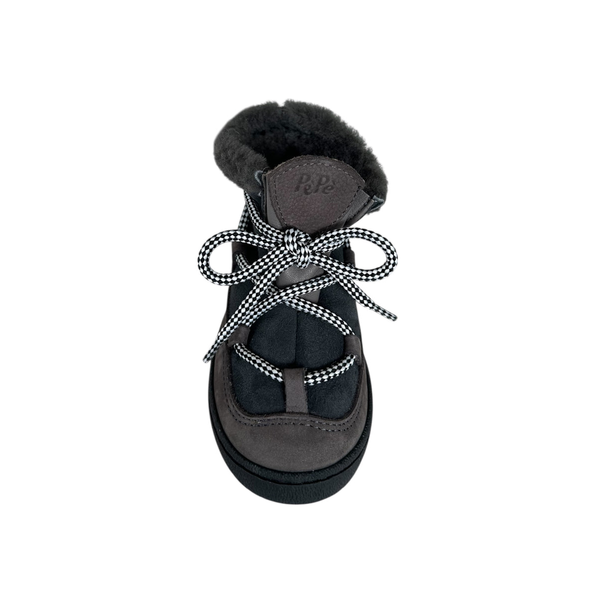 Lambskin boots by Pépé, size 23-30, color: anthracite