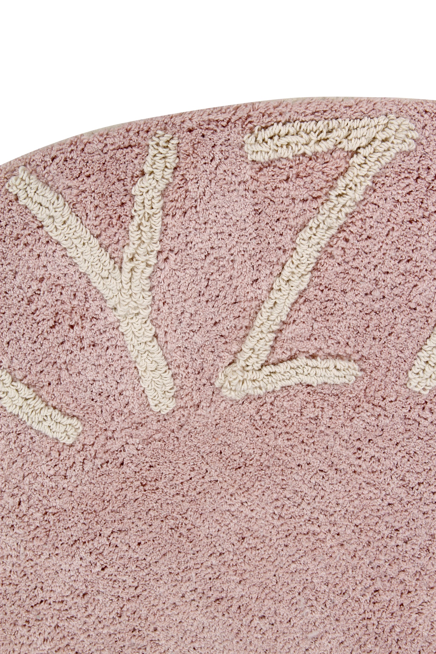 Alfombra lavable ABC de Lorena Canals, color nude vintage