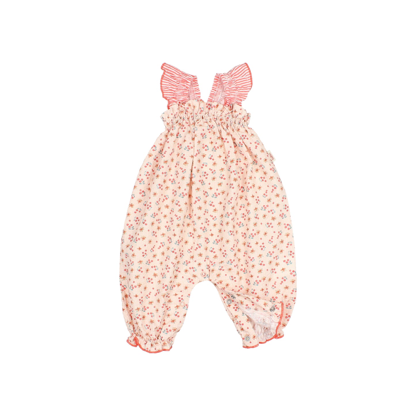 Picnic Jumpsuit von Búho, Gr. 3-24 Monaten, Farbe: coral