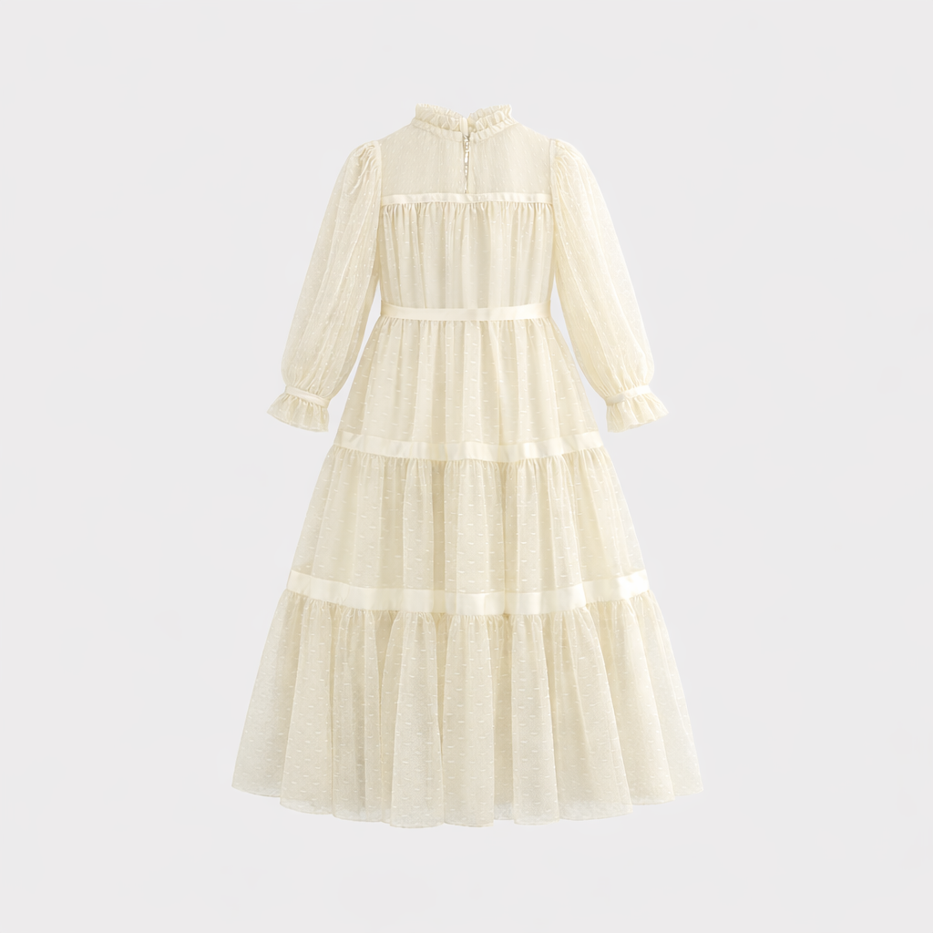 Kleid Valentina von C‘ era una Volta, 3-8 Jahre, Farbe: cream