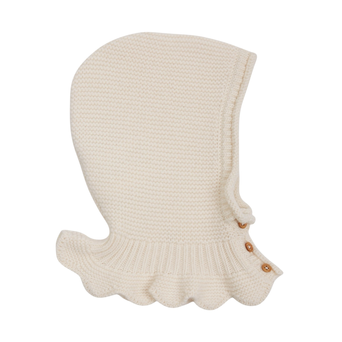 Baby hood from Emile et Ida, size. 3-24 months, color: ecru