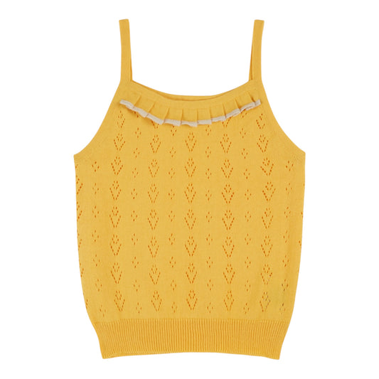 Stricktop von Emile et Ida, Gr. 4-8 Jahre, Farbe: jaune