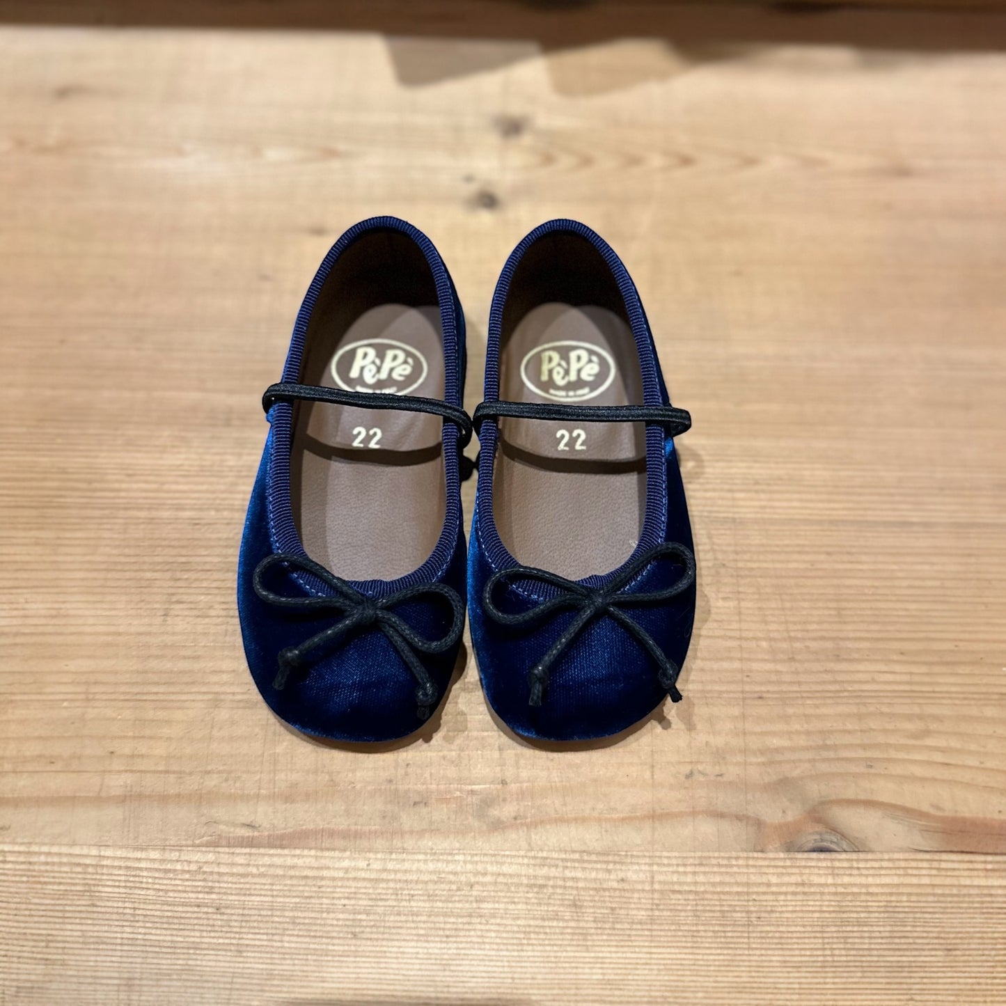 Ballerina Schuhe von Pèpè, Gr. 22-31 Farbe: dunkelblau