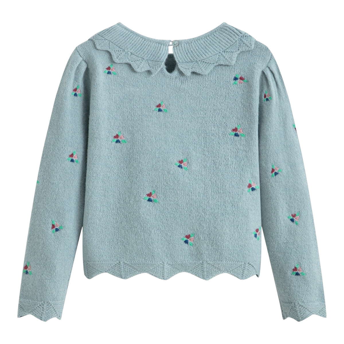 Pullover Lana von C‘ era una Volta, 3-8 Jahre, Farbe: dusty blue