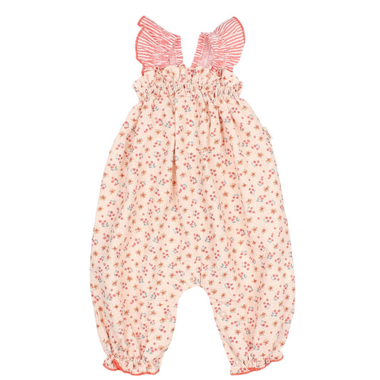 Picnic Jumpsuit von Búho, Gr. 3-24 Monaten, Farbe: coral