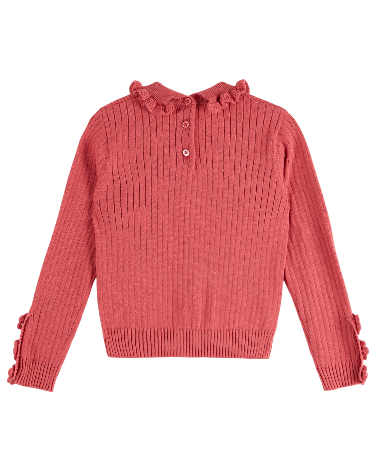 Baumwollpullover von Emile et Ida, 3-6 Jahre, Farbe: himbeere