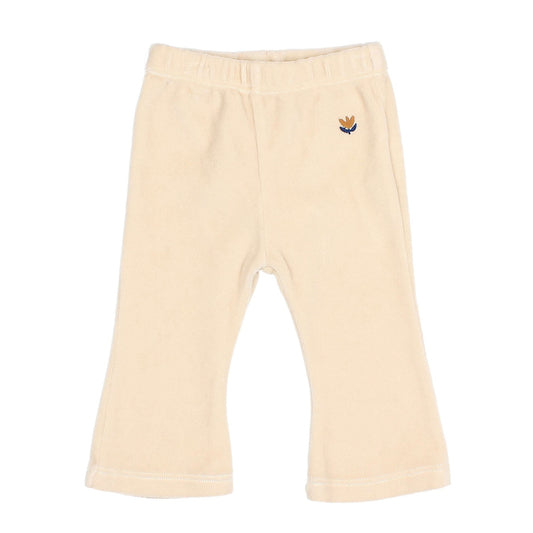 Leggings aus Samt von Búho, Gr. 3-6 Monate, Farbe: ivory