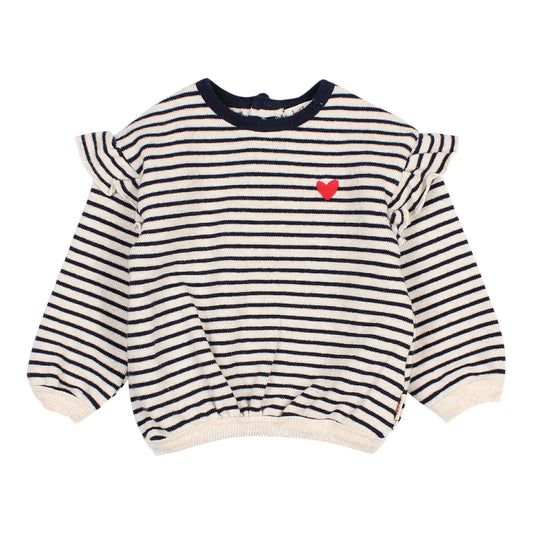 Soft Girly Sweatshirt von Búho, 3-24 Monate, Farbe: navy