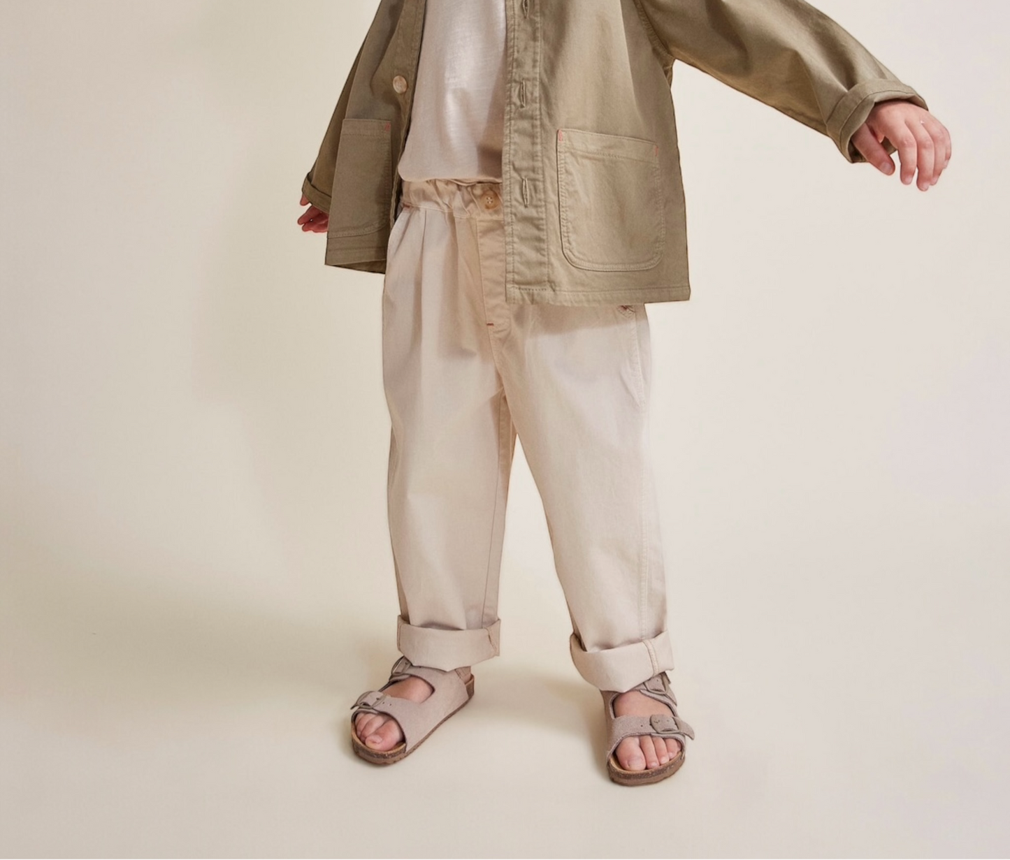 Twill-Hose von Búho, Gr. 3-6 Jahre, Farbe: marine