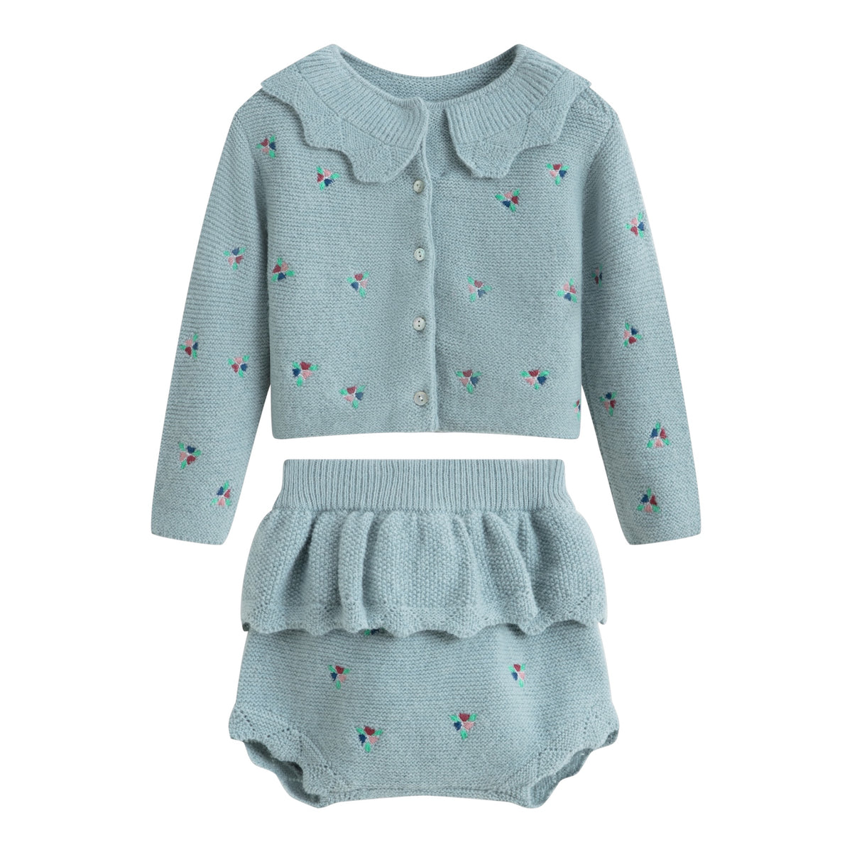 Babyset Lana von C‘ era una Volta, 6-36 Monate, Farbe: dusty blue