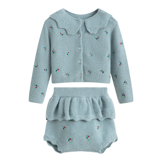 Babyset Lana von C‘ era una Volta, 6-36 Monate, Farbe: dusty blue