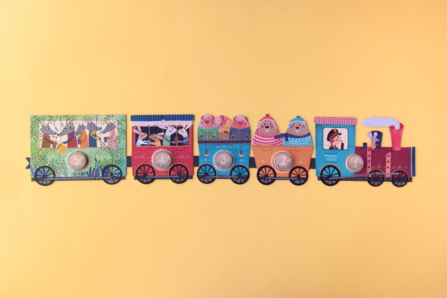 My Little Train Puzzle by Londji 2+