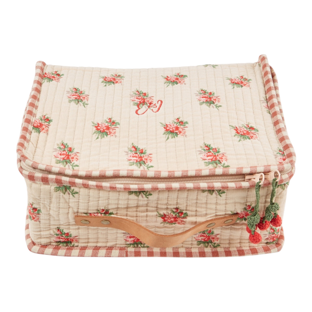 Koffer aus 100 % Baumwolle von Emile et Ida, Farbe: waldblumen