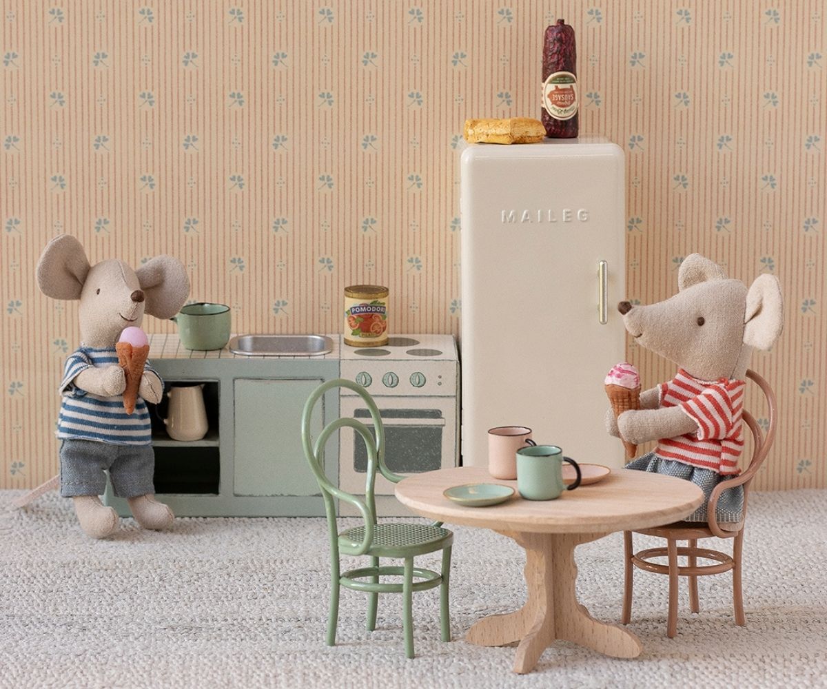 Kühlschrank, Maus - Creme von Maileg