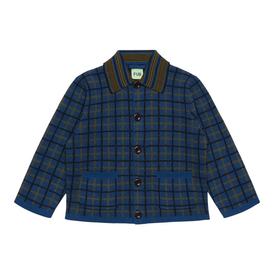 Felted Jacket von Fub, 80-130, Farbe: deep indigo