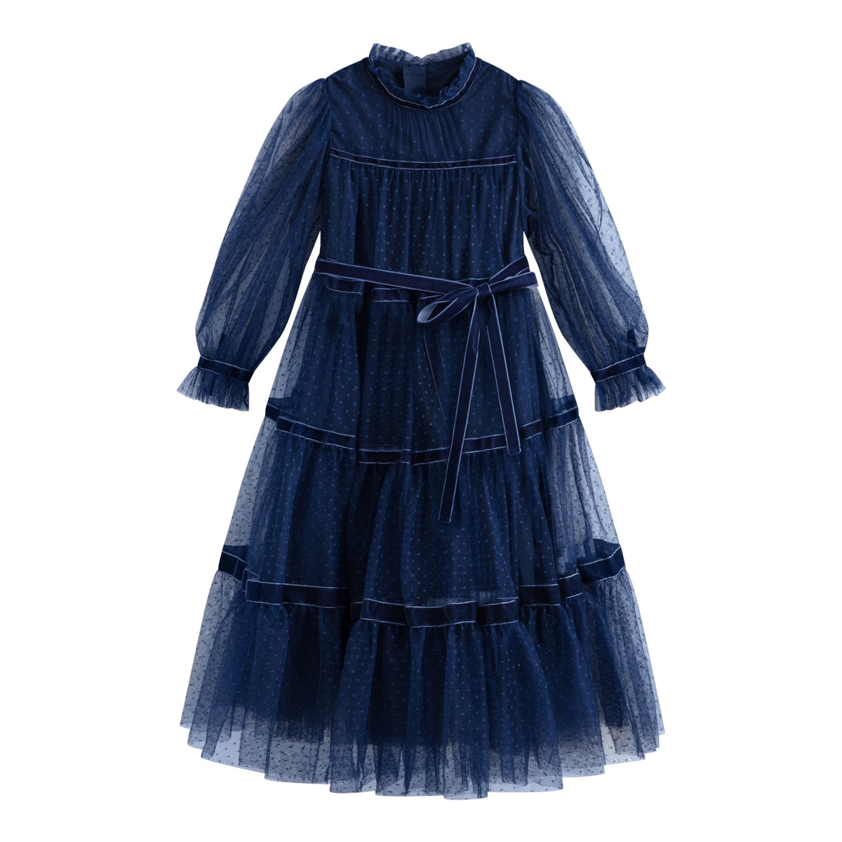 Kleid Valentina von C‘ era una Volta, 3-8 Jahre, Farbe: navy blue