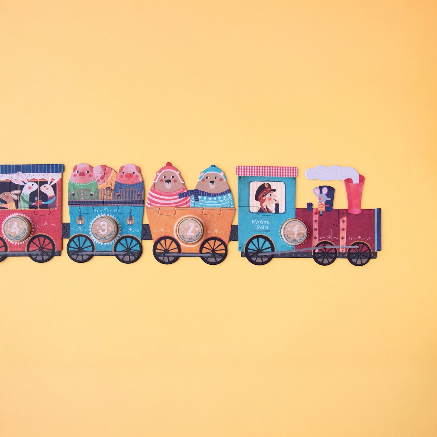 My Little Train Puzzle by Londji 2+