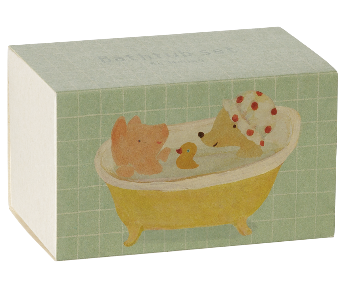 Badewannenset, Maus – Gelb von Maileg